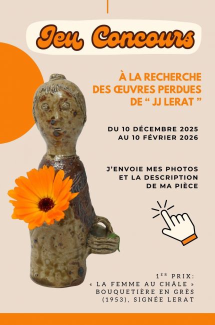 Jeu Concours À la recherche des œuvres perdues de JJ Lerat