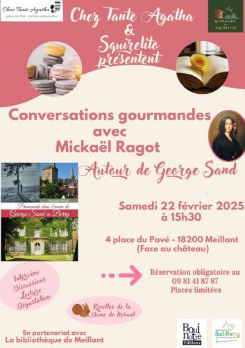Conversations gourmandes avec Mickaël Ragot à Meillant