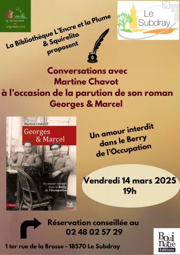 Conversations avec Martine Chavot