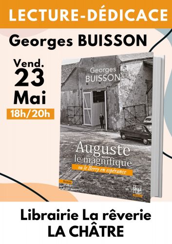 Dédicace/lecture de Georges Buisson