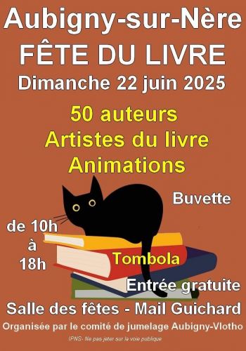 Fête du livre à Aubigny-sur-Nère