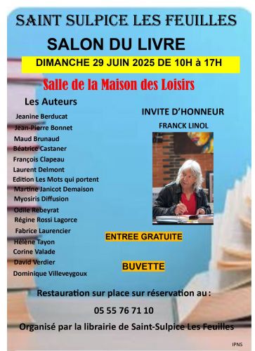 Salon du livre à Saint-Sulpice-les-Feuilles