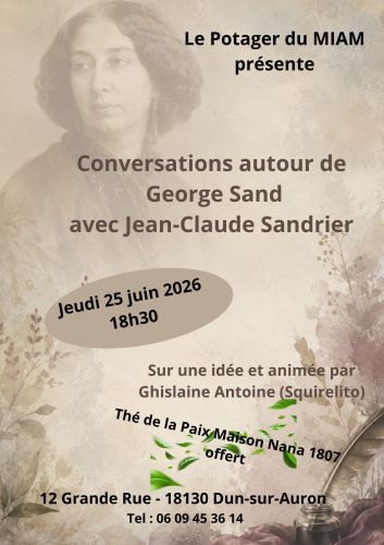 Conversations autour de George Sand avec Jean-Claude Sandrier