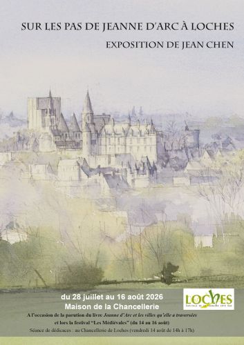 Exposition et dédicace de Jean Chen à Loches